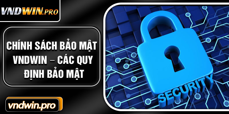 Chính Sách Bảo Mật VNDWIN – Các Quy Định Bảo Mật